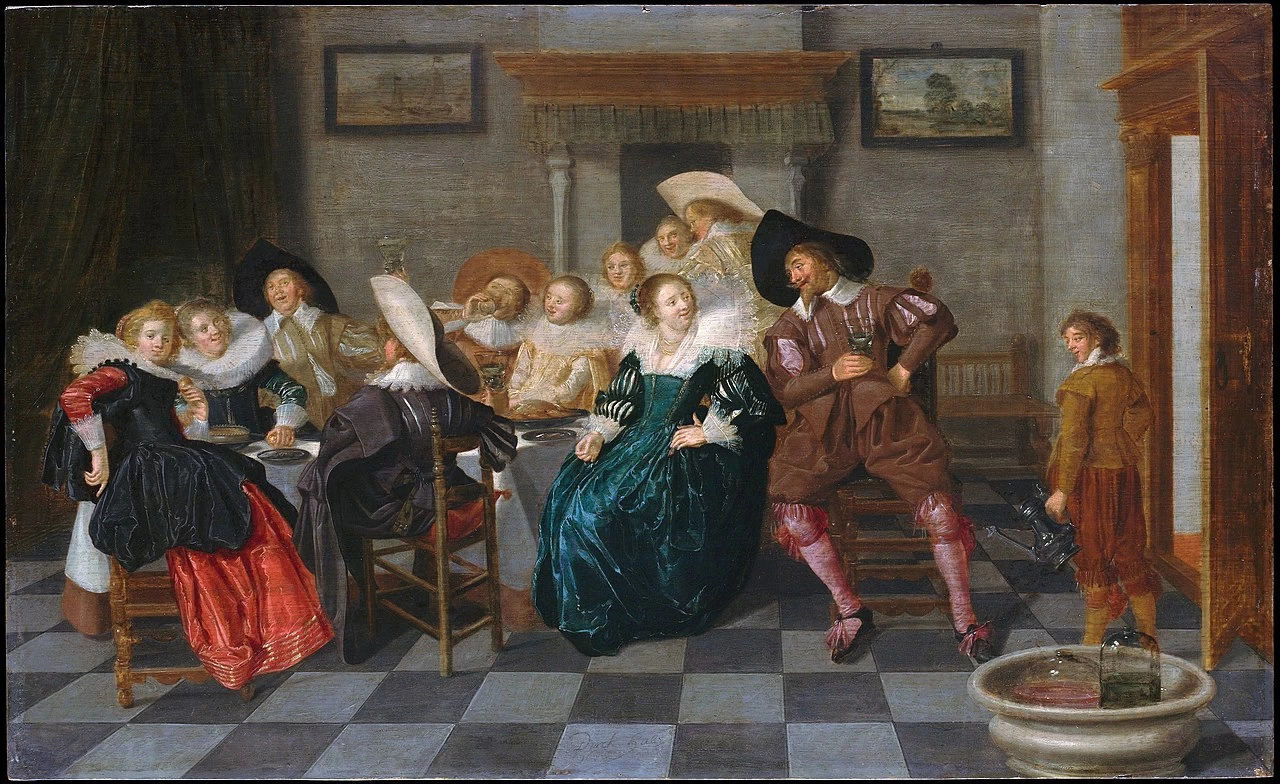 Il banchetto - Metropolitan Museum of Art di New York
